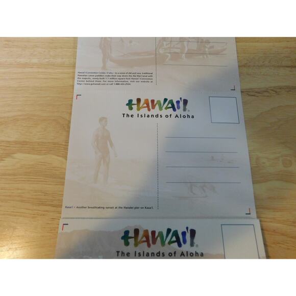 Postcards of Hawaii Set of 7 Vintage  Unused - Picture 13 of 16